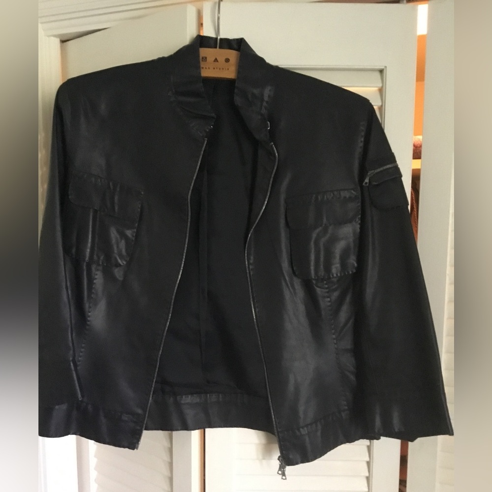 Max Studio Leather Jacket